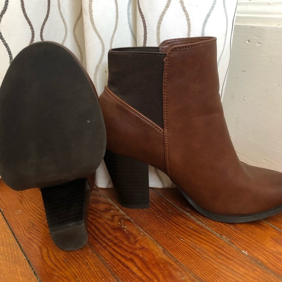 Call It Spring  | Tan Ankle Boots 👢 - Picture 4 of 6